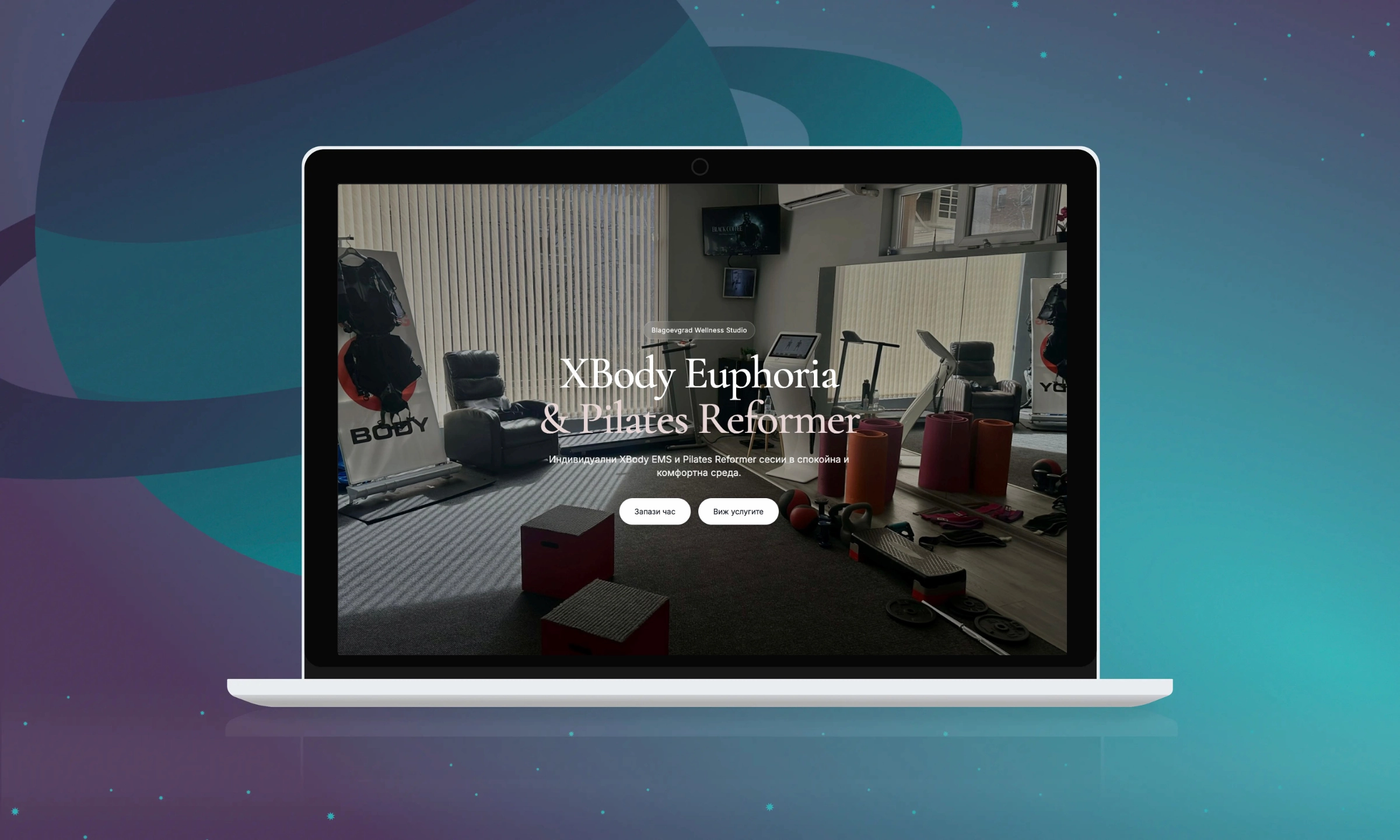 Euphoria Wellness Studio website preview